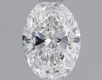 Diamante Naturale Taglio Ovale 0.4ct VG/EX D VS1 - GIA - 5.89x4.23x2.55mm