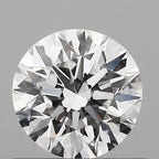Diamante Naturale Taglio Brillante 0.7ct EX/VG/VG D VS1 - GIA - 5.68x5.6x3.57mm