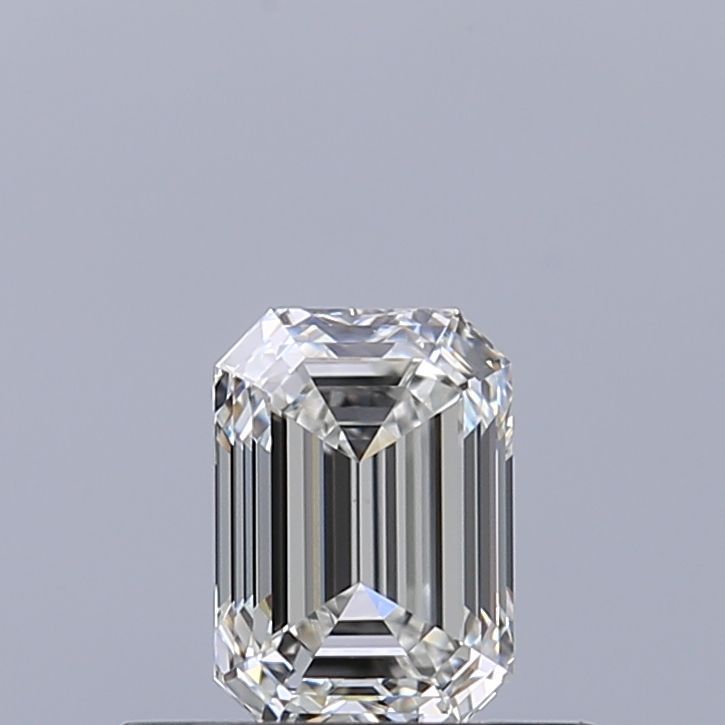Diamante Naturale Taglio Smeraldo 0.45ct VG/EX G VVS2 - GIA - 5.07x3.6x2.48mm
