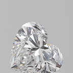 Diamante Naturale Taglio Cuore 0.6ct EX/VG E VS1 - GIA - 5.1x5.68x3.56mm