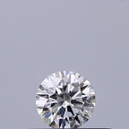 Diamante Naturale Taglio Brillante 0.19ct 3EX F VS1 - GIA - 3.72x3.75x2.25mm