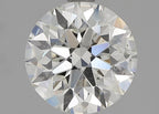 Diamante Naturale Taglio Brillante 1.7ct 3EX J VS2 - GIA - 7.55x7.61x4.78mm