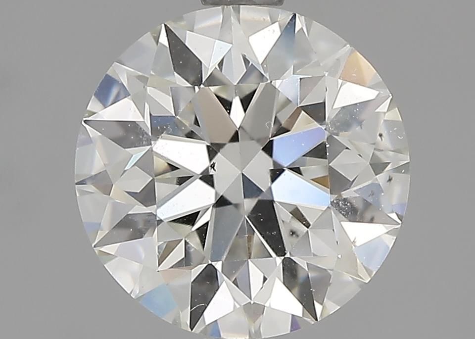 Diamante Naturale Taglio Brillante 1.7ct 3EX J VS2 - GIA - 7.55x7.61x4.78mm