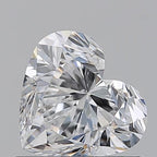Diamante Naturale Taglio Cuore 0.9ct EX/VG D VS1 - GIA - 5.87x6.55x4.01mm