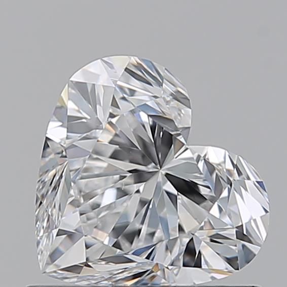 Diamante Naturale Taglio Cuore 0.9ct EX/VG D VS1 - GIA - 5.87x6.55x4.01mm