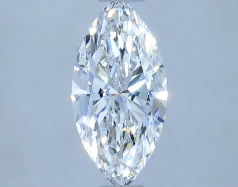 Diamante Naturale Taglio Marquise 0.5ct VG/EX F VS1 - GIA - 8.26x4.05x2.54mm