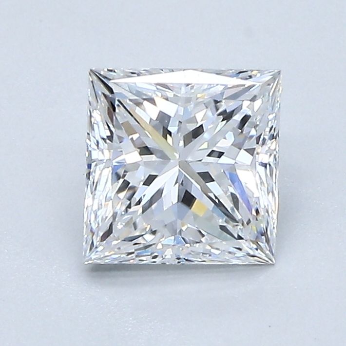Diamante Naturale Taglio Princess 1.1ct G/VG D VS1 - GIA - 5.72x5.59x4.24mm