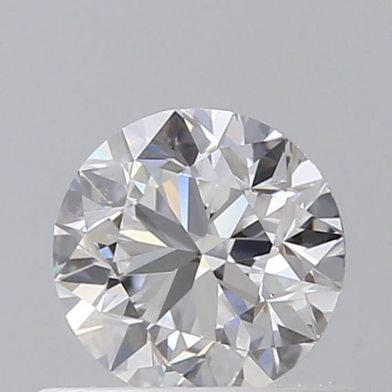 Diamante Naturale Taglio Brillante 0.5ct VG/EX/EX D VS1 - GIA - 4.95x4.92x3.19mm