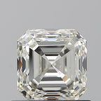 Diamante Naturale Taglio Asscher 0.9ct VG/EX J VS1 - GIA - 5.22x5.03x3.56mm
