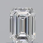 Diamante Naturale Taglio Smeraldo 0.71ct VG/EX G VVS1 - GIA - 6.17x4.38x2.77mm