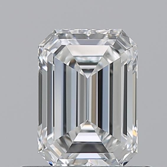 Diamante Naturale Taglio Smeraldo 0.71ct VG/EX G VVS1 - GIA - 6.17x4.38x2.77mm