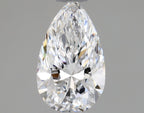 Diamante Naturale Taglio Goccia 0.6ct VG/EX D VS2 - GIA - 7.59x4.51x2.91mm