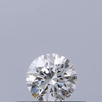 Diamante Naturale Taglio Brillante 0.26ct 3EX F IF - GIA - 4.07x4.09x2.56mm