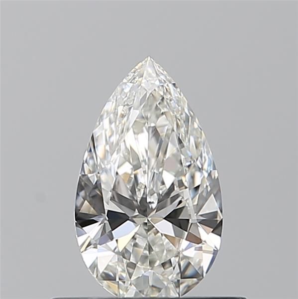 Diamante Naturale Taglio Goccia 0.5ct VG/EX H IF - GIA - 7.4x4.44x2.59mm