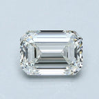 Diamante Naturale Taglio Smeraldo 1.22ct EX/EX I VVS1 - GIA - 7.13x5.07x3.42mm