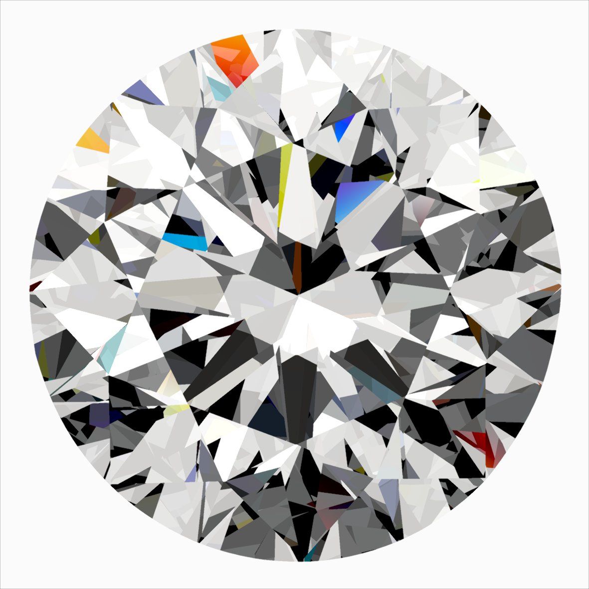 Diamante Naturale Taglio Brillante 0.31ct VG/EX/EX H VS1 - IGI - 4.2x4.24x2.72mm