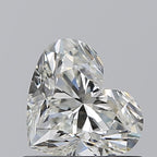 Diamante Naturale Taglio Cuore 0.7ct VG/VG J VVS2 - GIA - 5.27x6.21x3.69mm