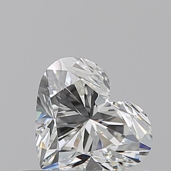 Diamante Naturale Taglio Cuore 0.53ct VG/VG I IF - GIA - 4.9x5.67x3.36mm