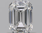 Diamante Naturale Taglio Smeraldo 0.55ct VG/EX E IF - GIA - 5.36x3.91x2.66mm