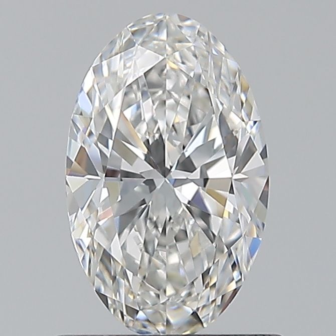 Diamante Naturale Taglio Ovale 0.7ct VG/EX F VVS1 - GIA - 7.7x4.78x2.97mm