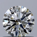 Diamante Taglio Brillante 0.6ct EX/VG/VG I VVS1 - GIA - 5.38x5.39x3.34mm