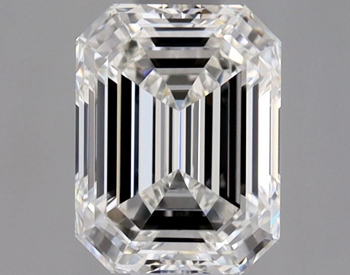 Diamante Naturale Taglio Smeraldo 0.71ct VG/EX G VVS1 - GIA - 5.78x4.39x2.98mm