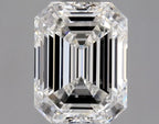 Diamante Naturale Taglio Smeraldo 0.71ct VG/EX G VVS1 - GIA - 5.78x4.39x2.98mm
