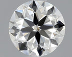 Diamante Naturale Taglio Brillante 1ct VG/VG/EX H VS1 - GIA - 6.17x6.25x3.96mm