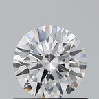 Diamante Naturale Taglio Brillante 0.66ct 3EX D IF - GIA - 5.65x5.68x3.42mm