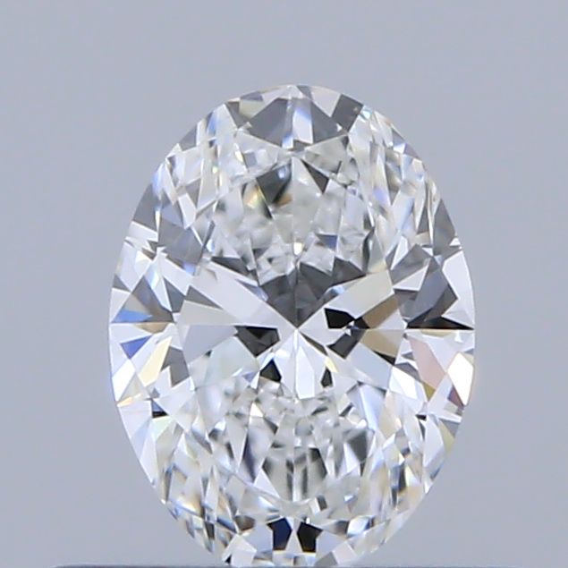 Diamante Naturale Taglio Ovale 0.4ct VG/EX E VVS2 - GIA - 4.17x5.63x2.61mm