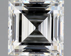Diamante Taglio Radiant Quadrato 0.53ct EX/EX H VS1 - GIA - 4.35x4.34x2.91mm