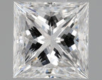 Diamante Naturale Taglio Princess 0.72ct EX/EX E VS1 - GIA - 5.1x4.99x3.54mm