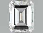 Diamante Naturale Taglio Smeraldo 0.38ct VG/VG E VVS2 - GIA - 4.71x3.59x2.43mm