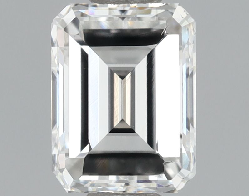 Diamante Naturale Taglio Smeraldo 0.38ct VG/VG E VVS2 - GIA - 4.71x3.59x2.43mm