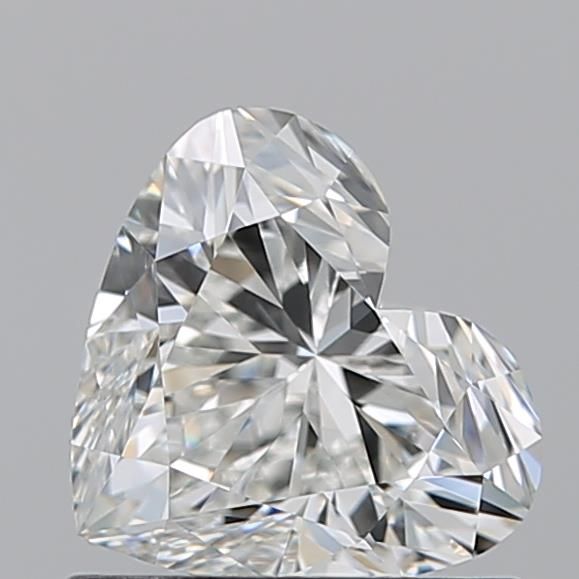 Diamante Naturale Taglio Cuore 0.9ct EX/EX H VVS2 - GIA - 5.89x6.68x3.93mm