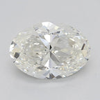 Diamante Naturale Taglio Ovale 0.82ct VG/EX J VS1 - GIA - 7.25x5.12x3.25mm