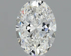 Diamante Naturale Taglio Ovale 0.54ct VG/EX E VS2 - GIA - 6.29x4.53x2.94mm