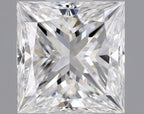 Diamante Naturale Taglio Princess 0.5ct VG/EX D VS2 - GIA - 4.55x4.38x3.21mm