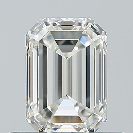Diamante Naturale Taglio Smeraldo 0.7ct EX/EX G IF - IGI - 5.96x4.09x2.79mm
