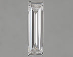 Diamante Naturale Taglio Baguette 0.38ct VG/VG D IF - GIA - 9.22x2.56x1.59mm