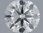 Diamante Naturale Taglio Brillante 0.51ct 3EX H VVS1 - IGI - 5.05x5.08x3.16mm