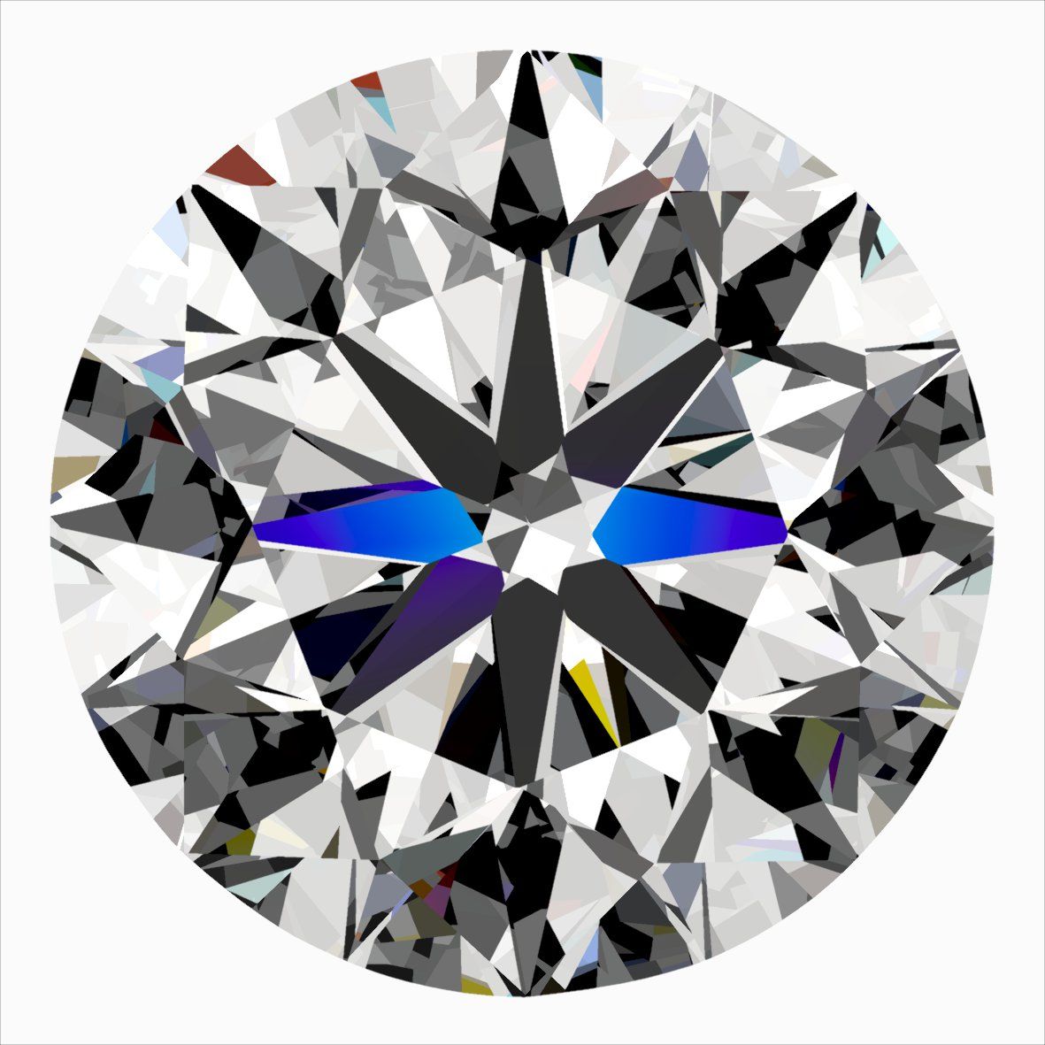 Diamante Taglio Brillante 0.31ct VG/EX/EX H VVS1 - IGI - 4.26x4.3x2.73mm