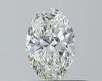 Diamante Naturale Taglio Ovale 0.3ct EX/EX F VS1 - GIA - 5.58x3.73x2.31mm