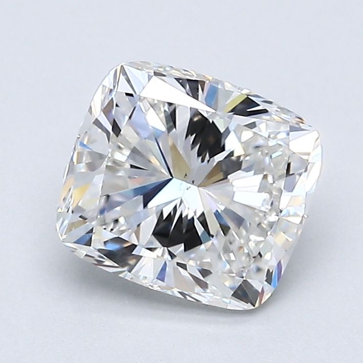 Diamante Taglio Cushion Brillante 1.3ct EX/EX G VS2 - GIA - 6.53x5.89x4.15mm