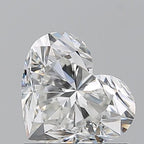 Diamante Naturale Taglio Cuore 1.07ct EX/EX H VVS1 - GIA - 6.04x7.11x4.24mm
