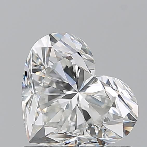 Diamante Naturale Taglio Cuore 1.07ct EX/EX H VVS1 - GIA - 6.04x7.11x4.24mm