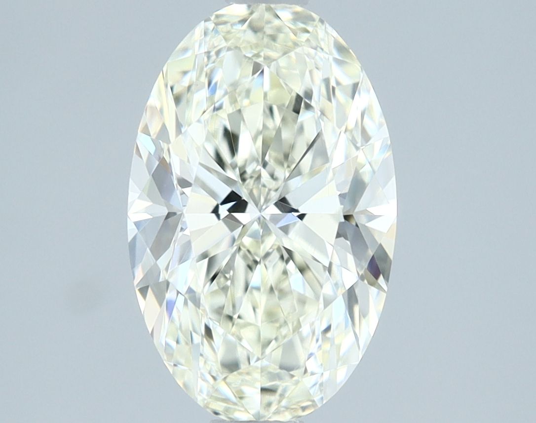 Diamante Naturale Taglio Ovale 1.51ct EX/EX J VVS2 - IGI - 9.7x6.13x3.97mm