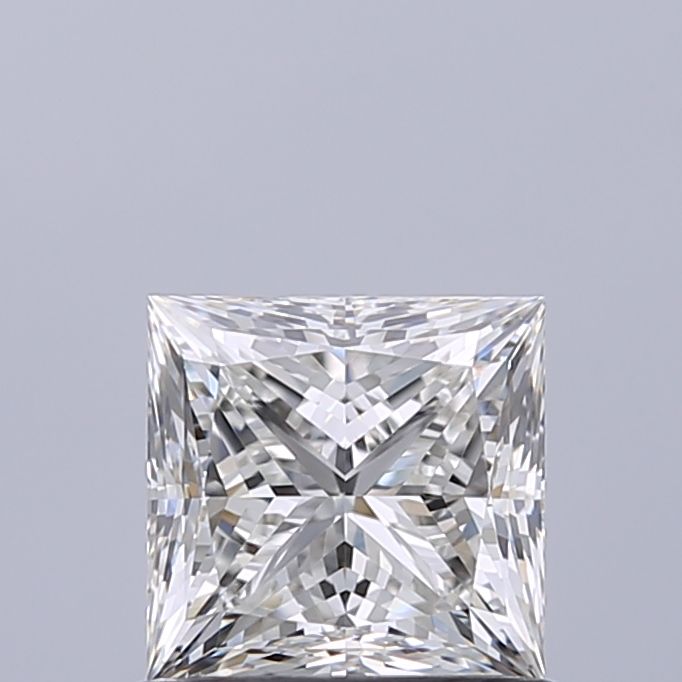Diamante Naturale Taglio Princess 0.8ct EX/EX H VVS2 - GIA - 5.03x4.99x3.67mm