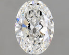 Diamante Naturale Taglio Ovale 0.7ct EX/EX F VVS2 - GIA - 7.12x5.1x3.06mm