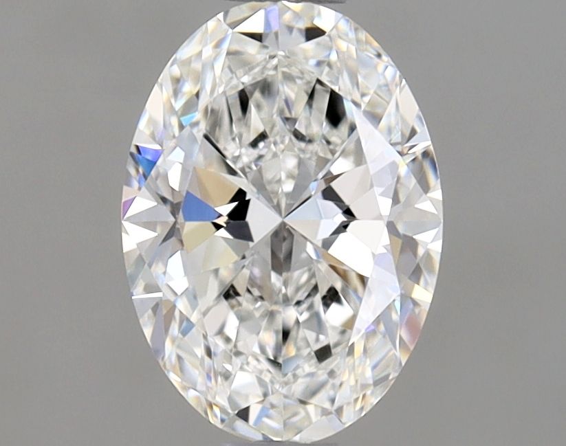 Diamante Naturale Taglio Ovale 0.7ct EX/EX F VVS2 - GIA - 7.12x5.1x3.06mm